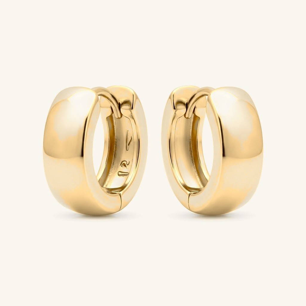 [VHUGOL0906148] Huggies Gruesos Lisos · Oro Laminado 18K