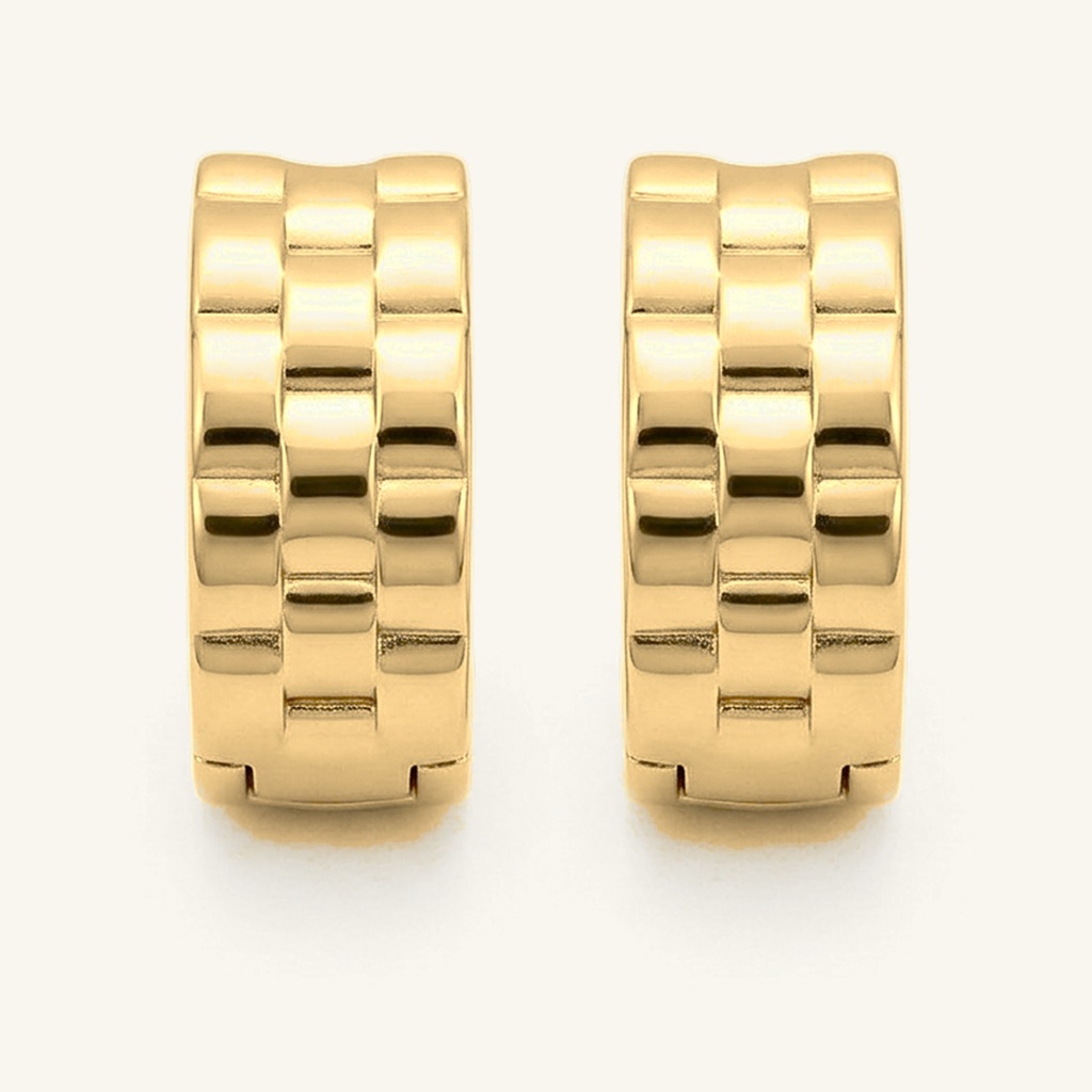 [VHUGOL0906164] Huggies Eslabón Reloj · Oro Laminado 18K