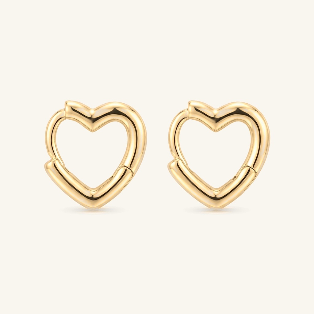 [VHUGOL0906202] Huggies Silueta Corazón · Oro Laminado 18K