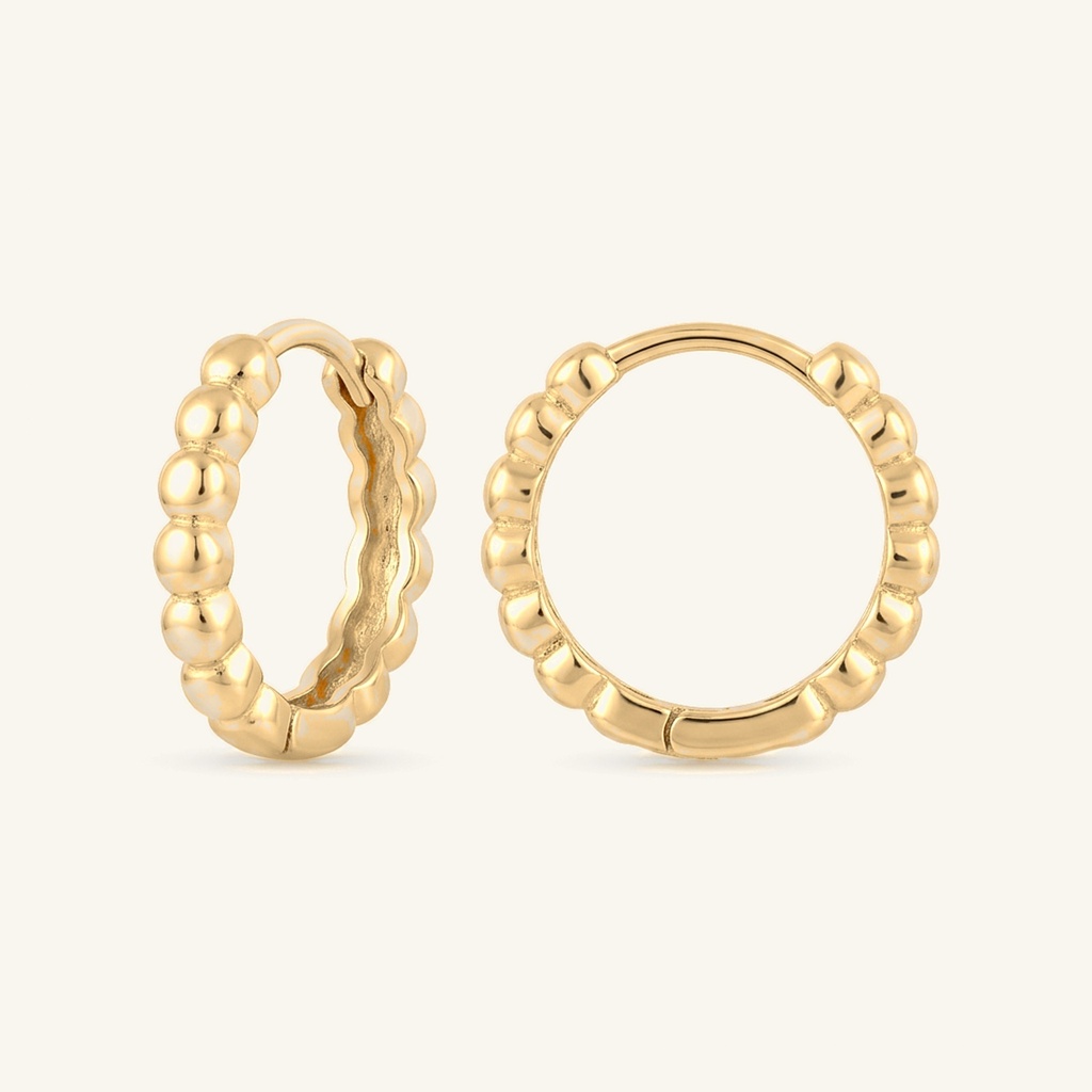[VHUGOL0906260] Huggies Esferas Radiantes · Oro Laminado 18K