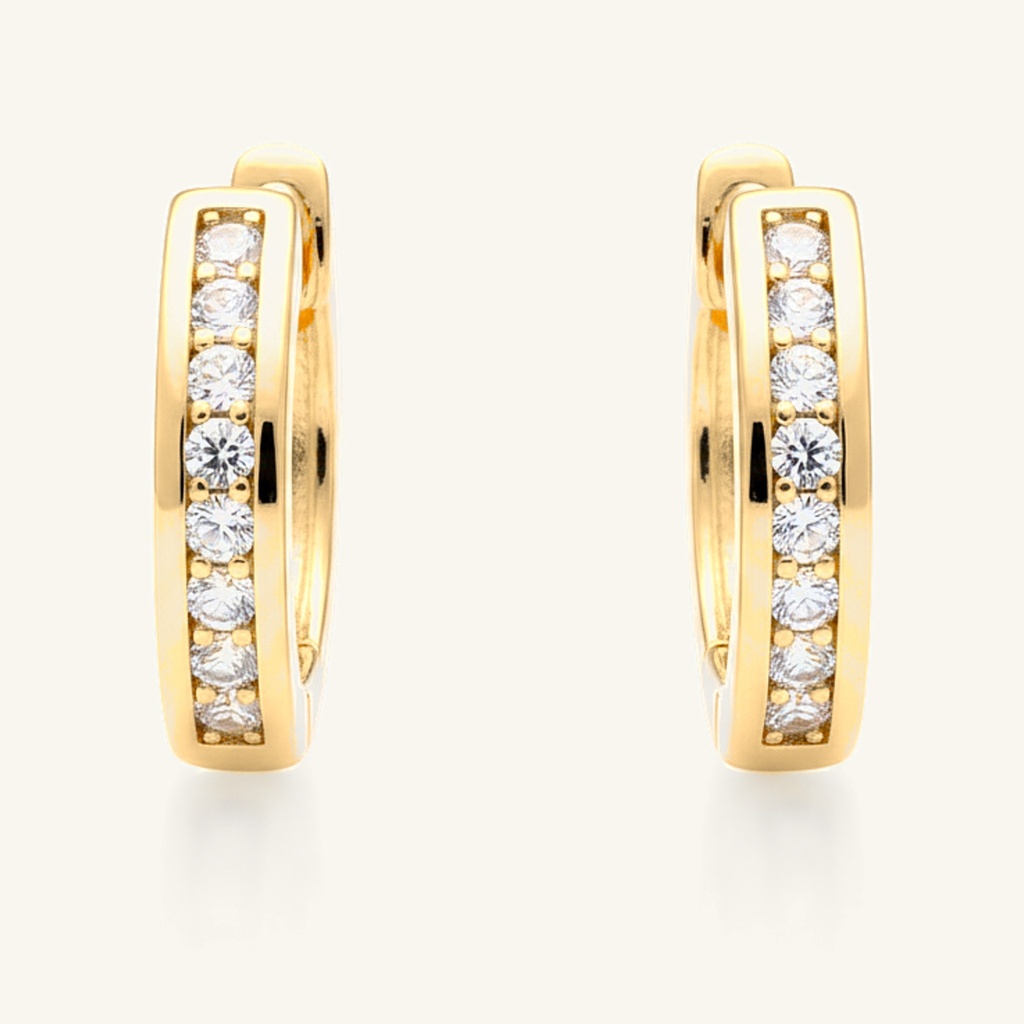 Huggies Fila Cristales · Oro Laminado 18K