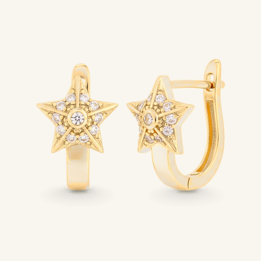 Huggies Estrella Brillante · Oro Laminado 18K