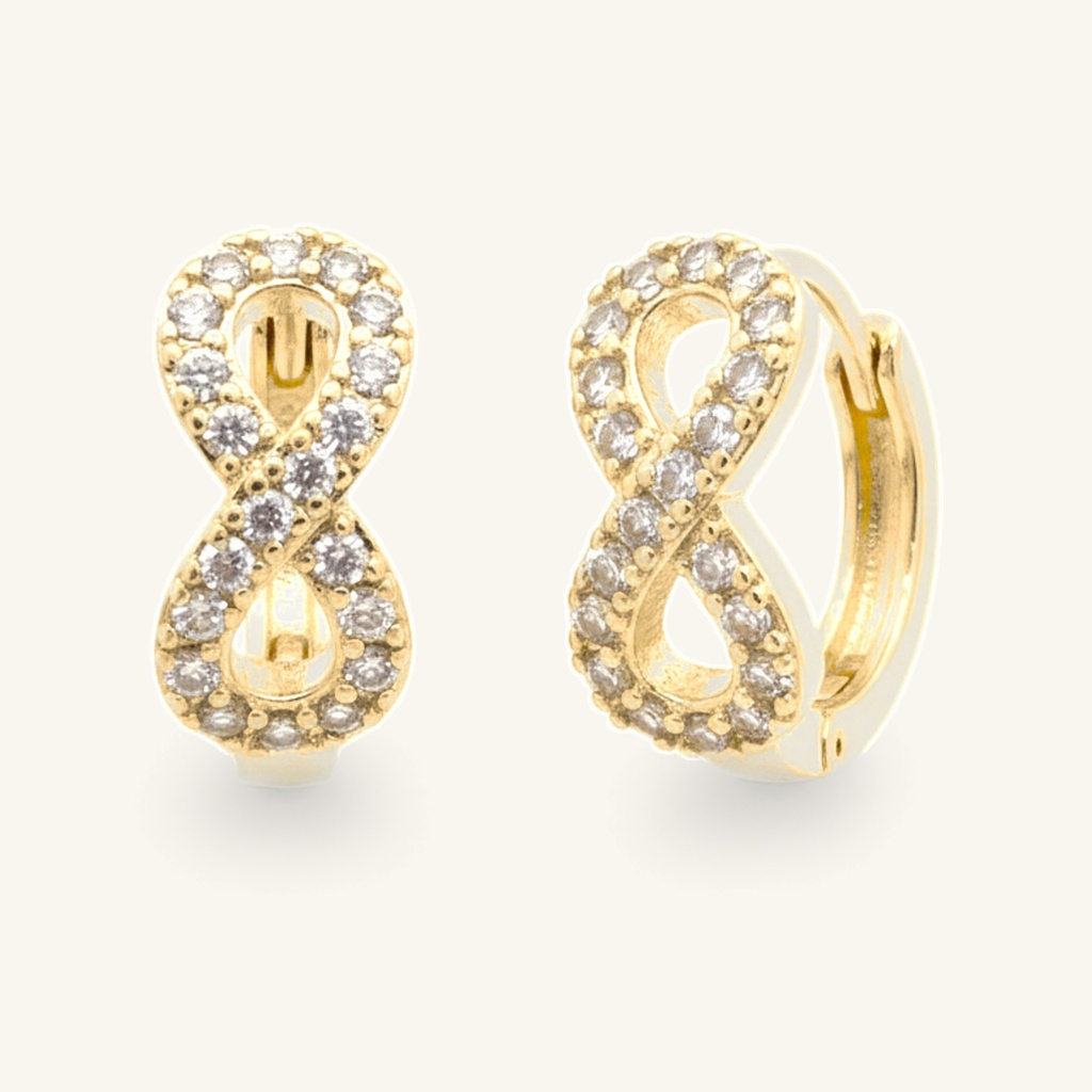 Huggies Infinito Brillante · Oro Laminado 18K