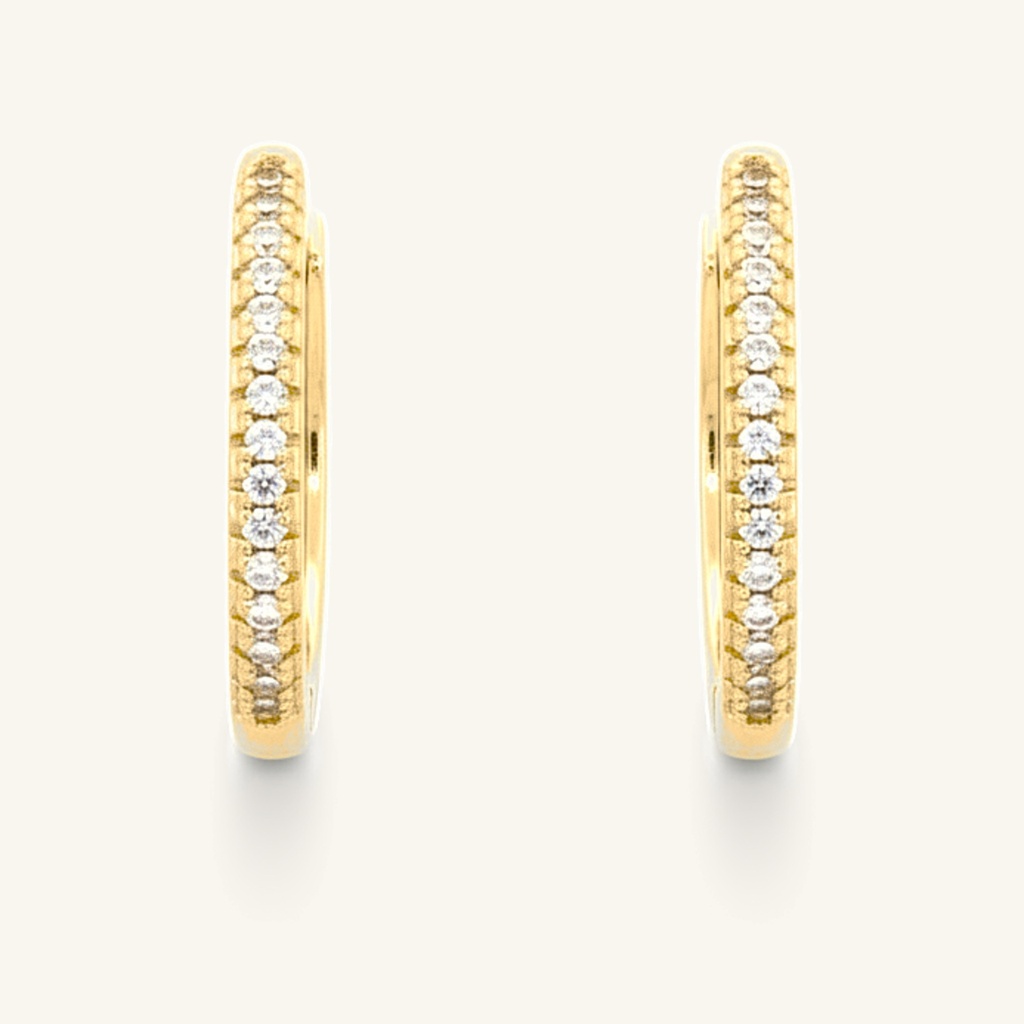 Huggies Línea Brillo · Oro Laminado 18K